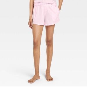 Auden by Target Blush Pink Cotton Modal Lounge / Sleep Shorts, Small